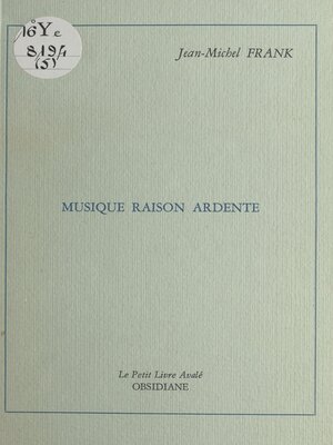 cover image of Musique raison ardente